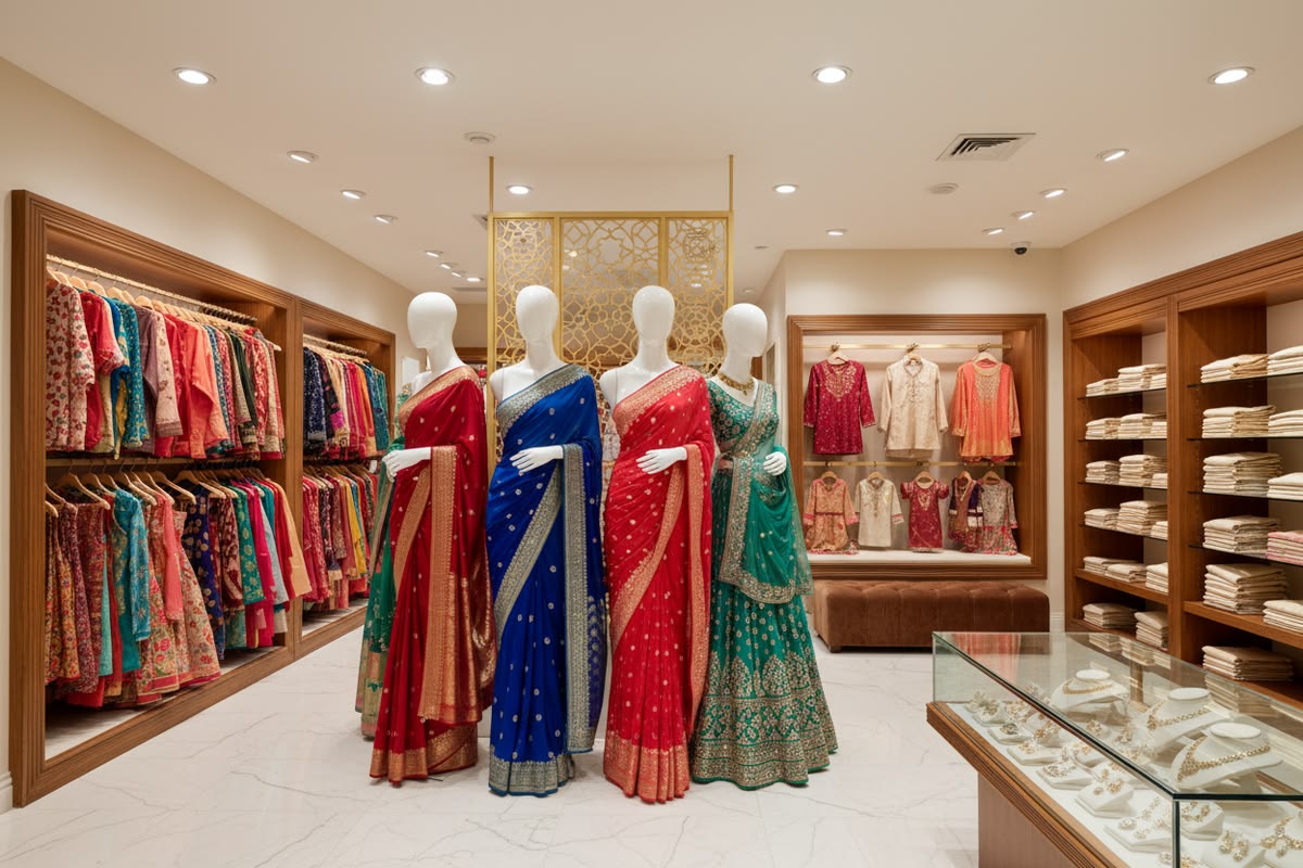 Kshama Textiles store