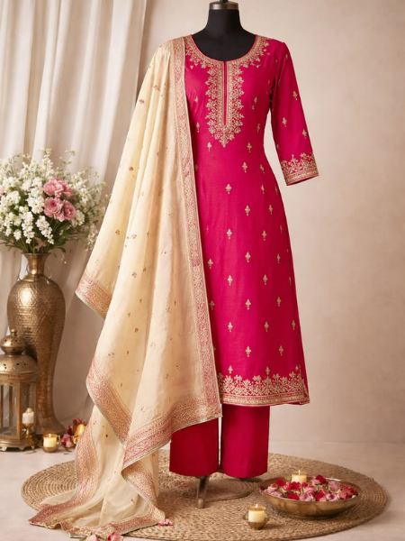 Embellished Kurta Set 2