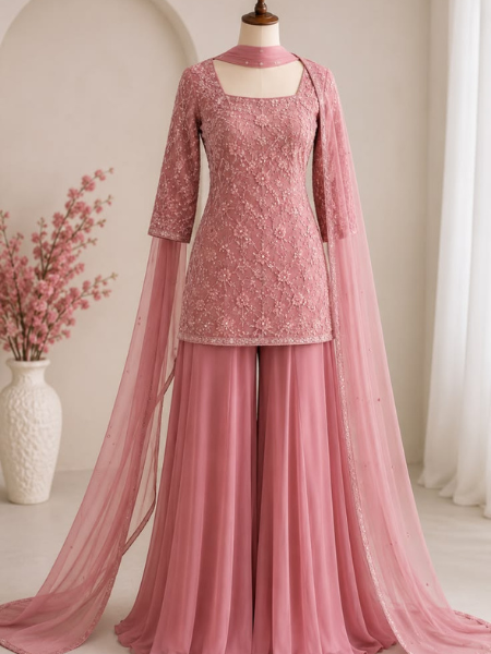 Mirror Work Sharara